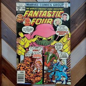 Fantastic Four #196 (Marvel 1978) George Perez & Keith Pollard / Invincible Man